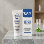 The 7.5% nHAP White Tooth Repair Toothpaste Hydroxyapatite Enamel strengthening & Whitening Formula (80g)