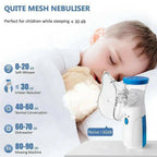 Portable Nebulizer for Asthma – Compact Nebulizer Machine for Kids & Adults | Portable Inhaler for Easy Breathing