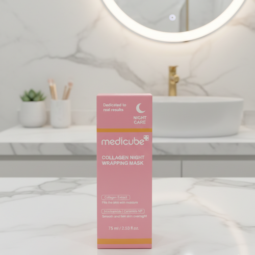 Medicube Collagen Night Wrapping Mask | Overnight Hydration & Repair | Restores Skin Elasticity
