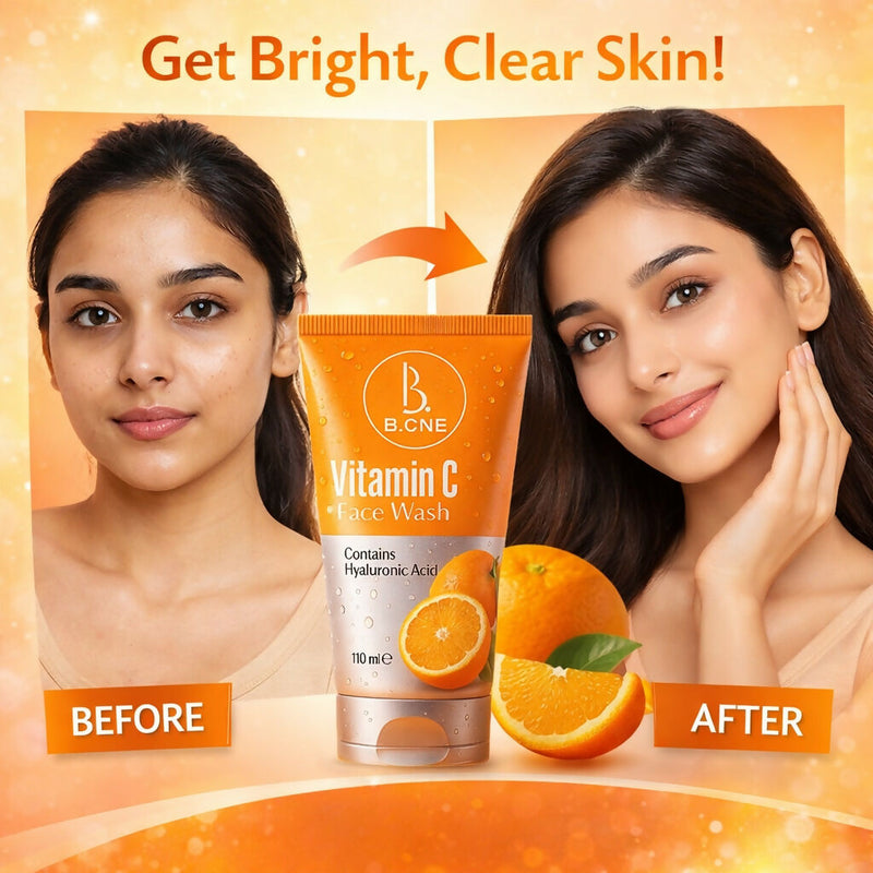 B.ONE Vitamin C Facewash, Skin Brightening and Deep Cleansing