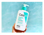 CeraVe Foaming Facial Cleanser for Normal to Oily Skin – Oil Control with Ceramides, Niacinamide & Hyaluronic Acid, 237m