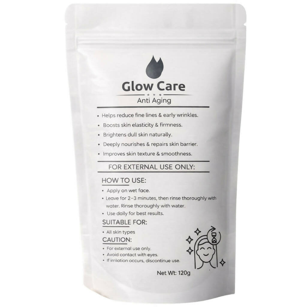 Glow Care Anti-Aging Face Pack, Wrinkle Care & Skin Brightening