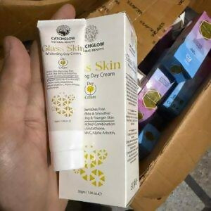 Catchglow Natural Beauty Glass Skin Whitening Day Cream 30g Radiant Glow Skincare