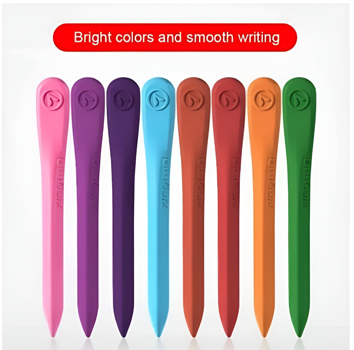 Color, Plastic Crayons Triangular Grip Set for Kids