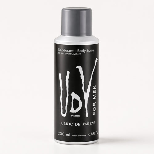 Ulric De Varens Body Spray, Woody Musky Long Lasting Scent - 200ml