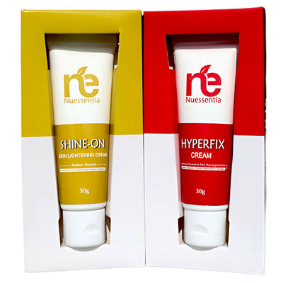Hyperpigmentation Treatment Bundle, Hyperfix Cream & Shine-On Cream