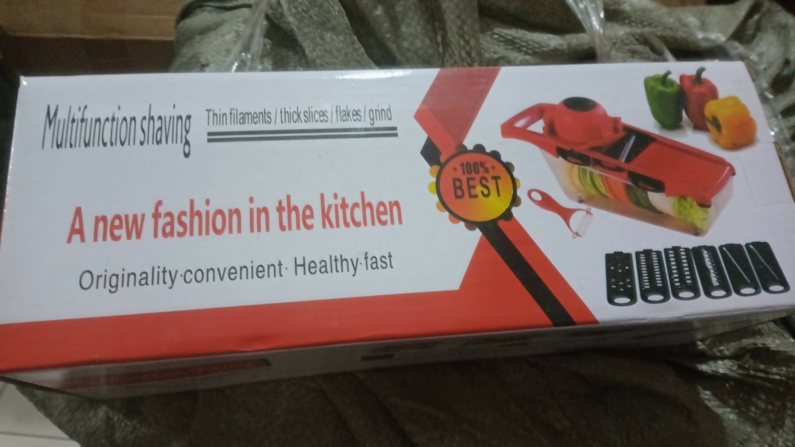 Multi‑Functional 10‑in‑1 Mandoline Slicer