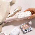 Self cleaning hair comb