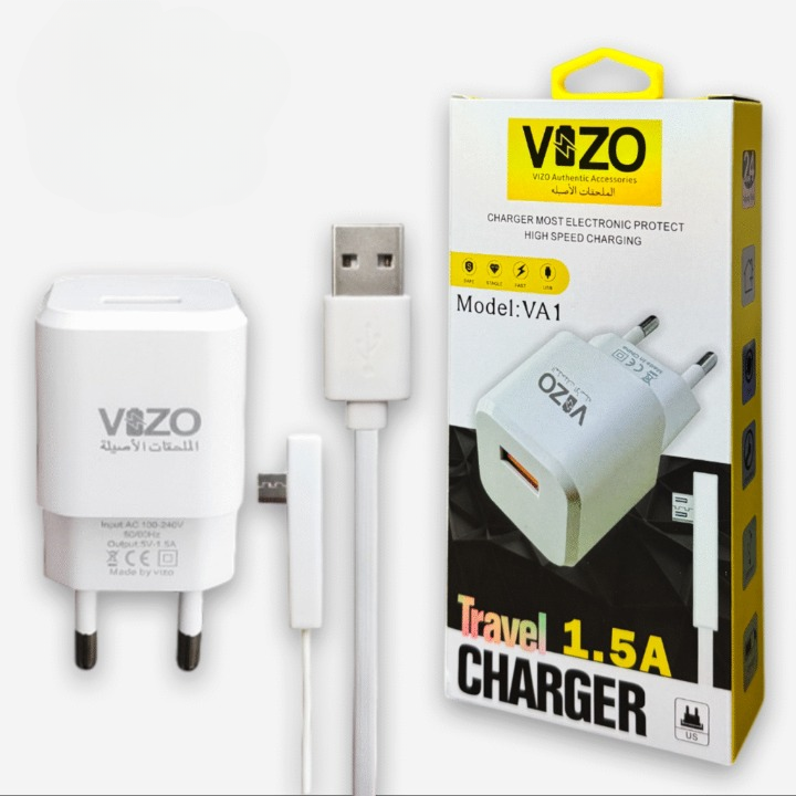 Mobile Charger, VA1 Micro USB, 1.5A Output Compact and Reliable