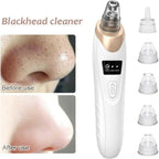 5 in 1 Blackhead Remover Machine Rechargeable Pore Cleaner | Facial Pore Cleansing & Skincare Device