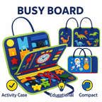 Reusable Montessori Busy Book For Toddlers