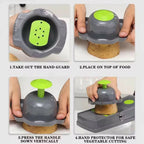 16-in-1 Multifunctional Vegetable & Fruit Slicer with Basket