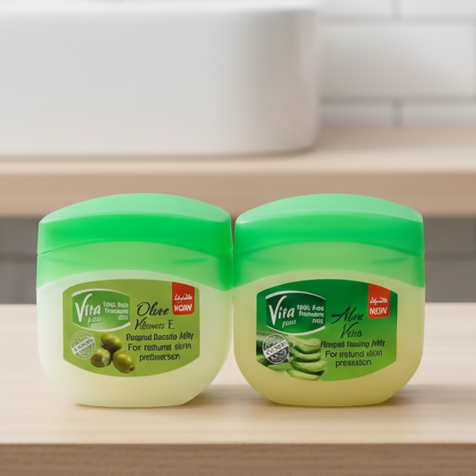 100ML Adore Vita Soft Petroleum Jellies Premium Quality Smooth Texture Gentle Formula Comfortable Use - Aleo Vera