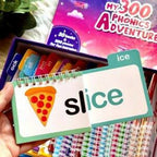 30 Read And Rhyme Flip Books Phonics Learning Set With 300 Words For Kids