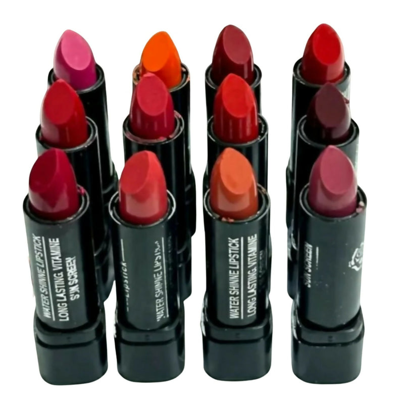 12 Pcs Matte Lipstick Set – High Pigment Colors | Action.pk