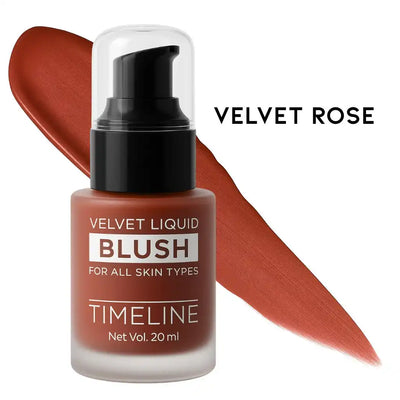 Velvet Liquid Blush, Long-Lasting, 20ml, Lightweight for All Skin Types