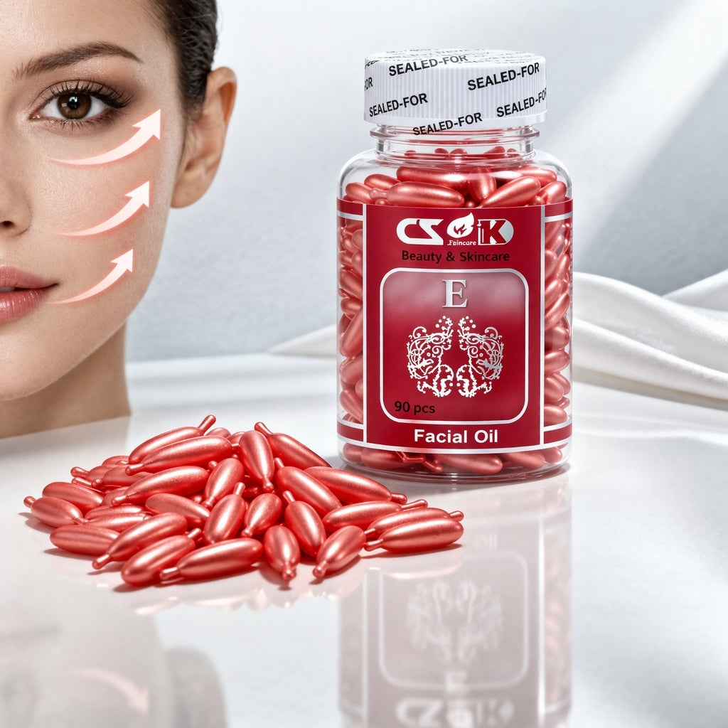 Vitamin E Skin Care Capsules 90 Pack Face Care Capsule Set