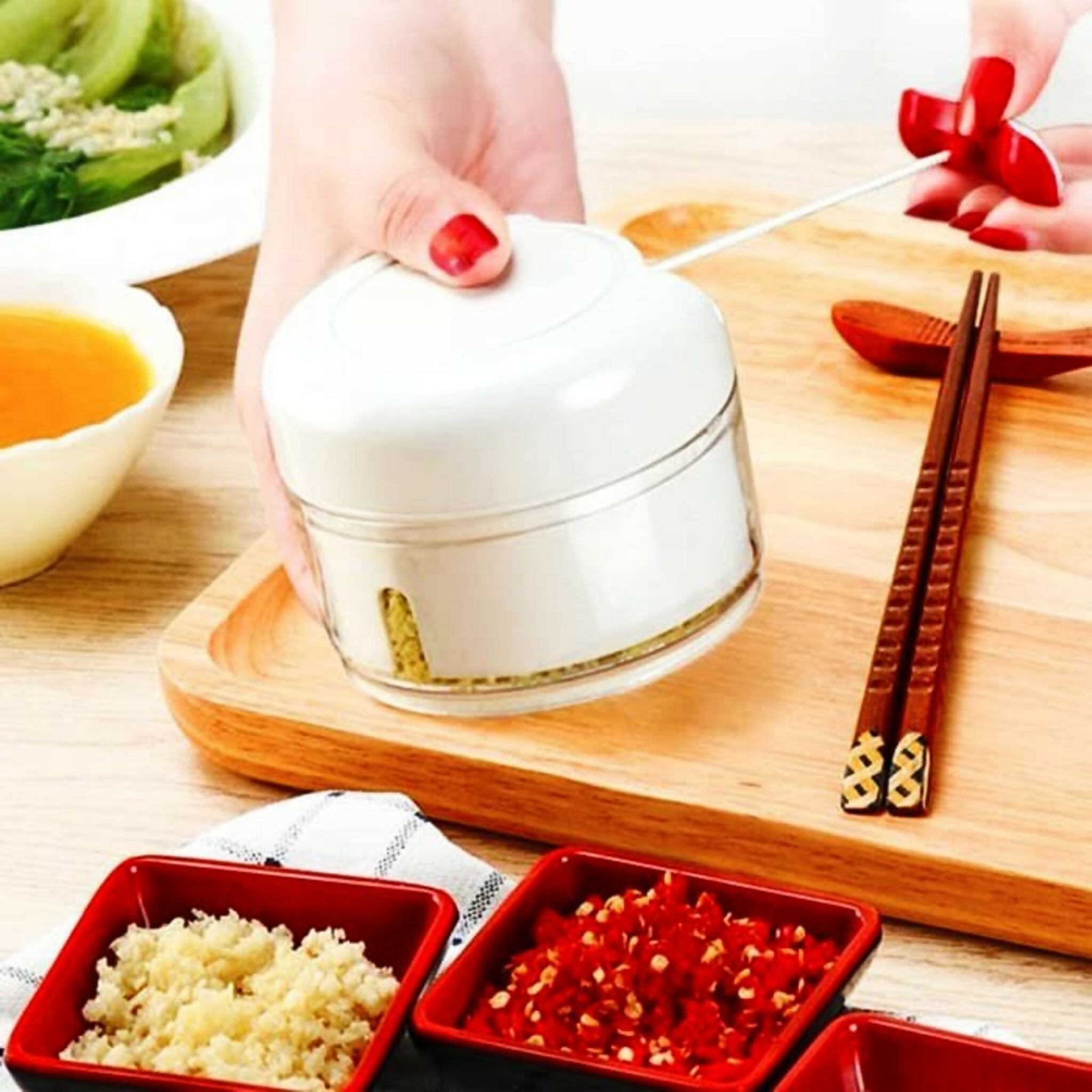 Combo deal Garlic Tool + Mini Chopper