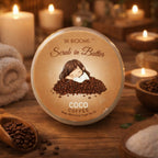 Blooms Coco Coffee Scrub Butter | 2-in-1 Body Sugar Scrub & Moisturizer