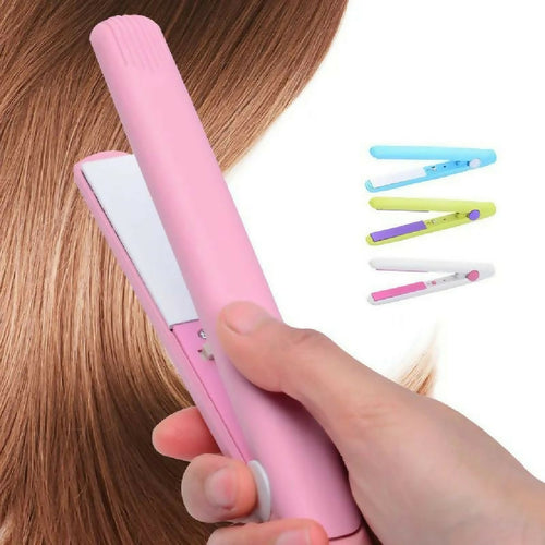 Mini Hair Straightener Electronic Fast Hair Straightener Portable Mini Hair Flat Iron