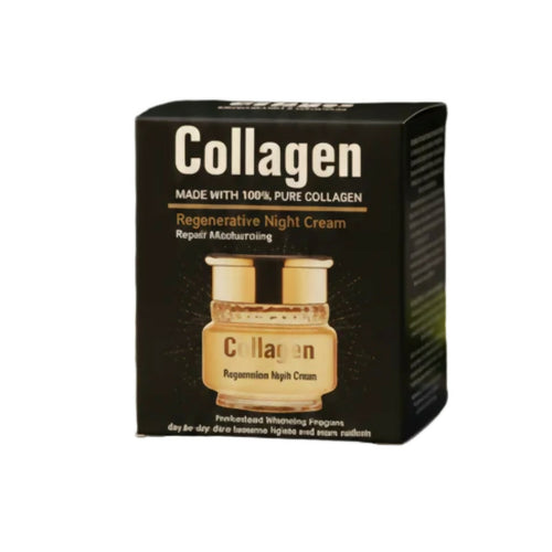 Pure Collagen Regenerative Night Cream, Intensive Repair & Whitening