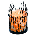 Dancing Flames Himalayan Salt Lamp