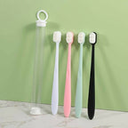 1Pc Soft Tooth Brush Micro Nano Tooth Brush For Sensitive Gums With Extra Soft Floss Random Color