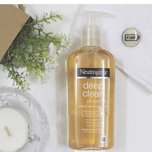Neutrogena Deep Clean Gel Wash, Oil-Free Daily Facial Cleanser for Oily Skin