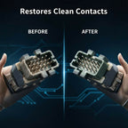 THREE GUYS Electronic Contact Cleaner Spray 450ml – Fast Drying Formula for Switches, Circuit Boards, Sensors & Electronics | German Engineered