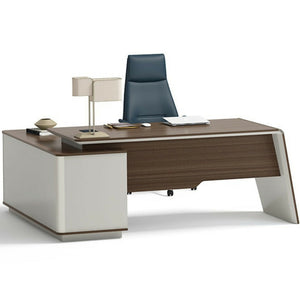 Anders Executive Desk, Reversible Return, Modern Office Furniture