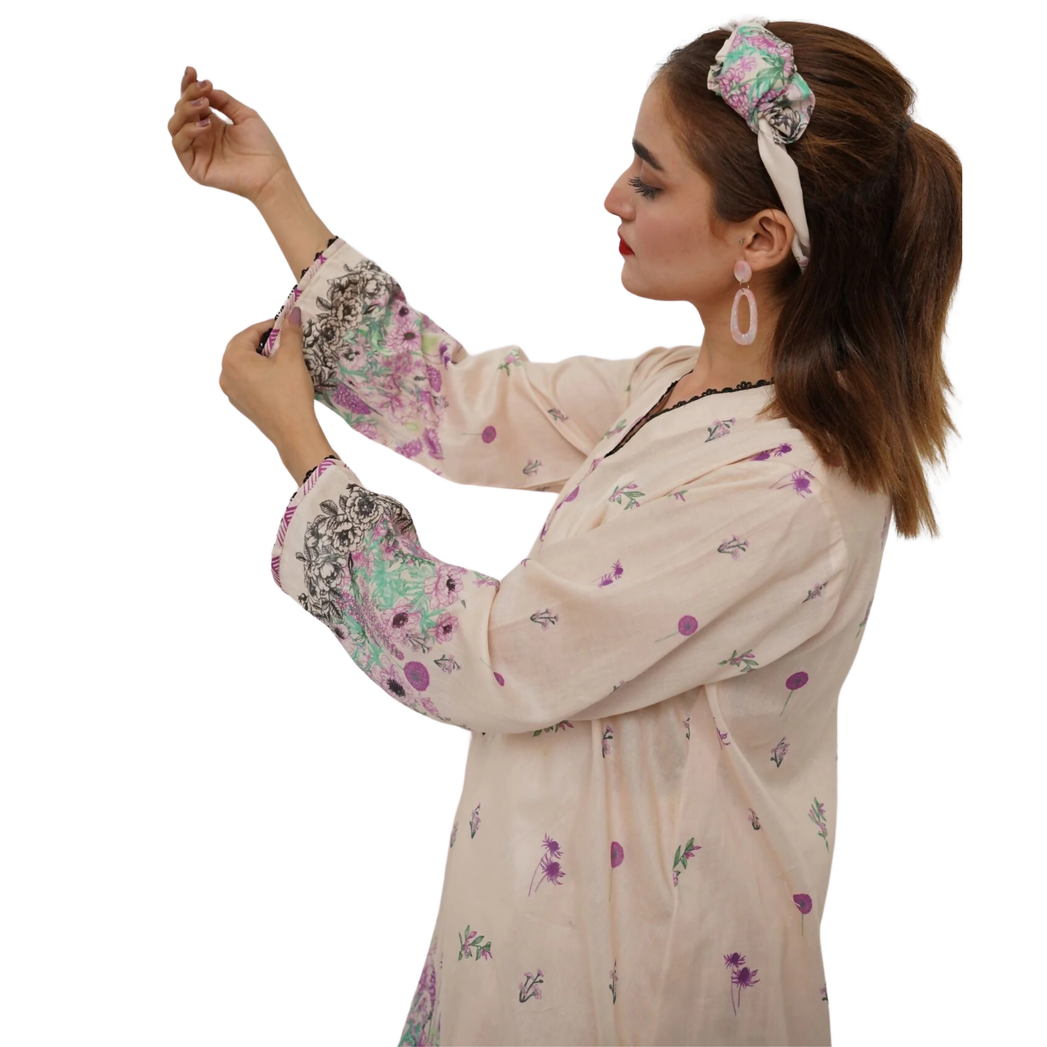 Digital Printed Lawn