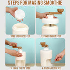 Manual Ice Shaver & Gola Ganda Maker – Portable Ice Crusher Machine for Home Use with Stainless Steel Blades