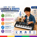 Bigfun 37-Key Electronic Keyboard Piano – Musical Learning Toy