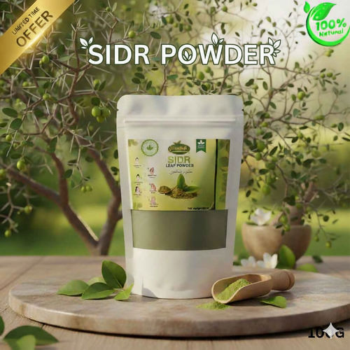 GreenSufi 100% Organic Sidr Powder 100g | Pure Beri Ka Pata Powder | Natural & Chemical-Free Shampoo Alternative for Hair Health