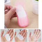 Portable Travel Paper Soap Sheets – Disposable Scented Hand & Bath Soap