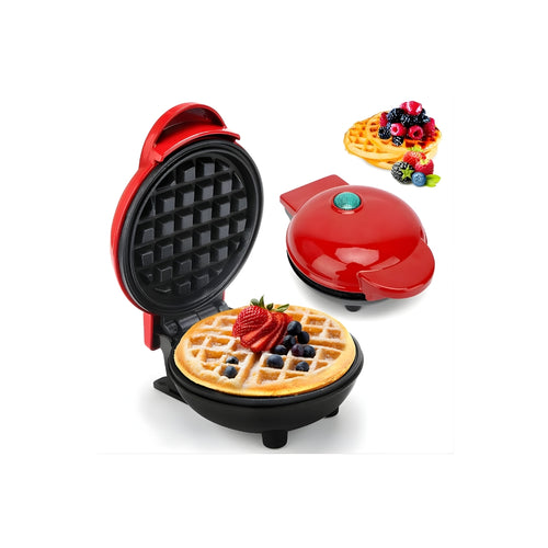 Waffle Maker Breakfast Machine, Non Stick Easy Clean Compact Electric Appliance