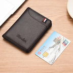 Wallet, Premium Stylish LV, Slim Leather Card Holder Beige for Men