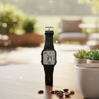 Watch, Digital Sports, LED Waterproof Stopwatch Alarm for Unisex
