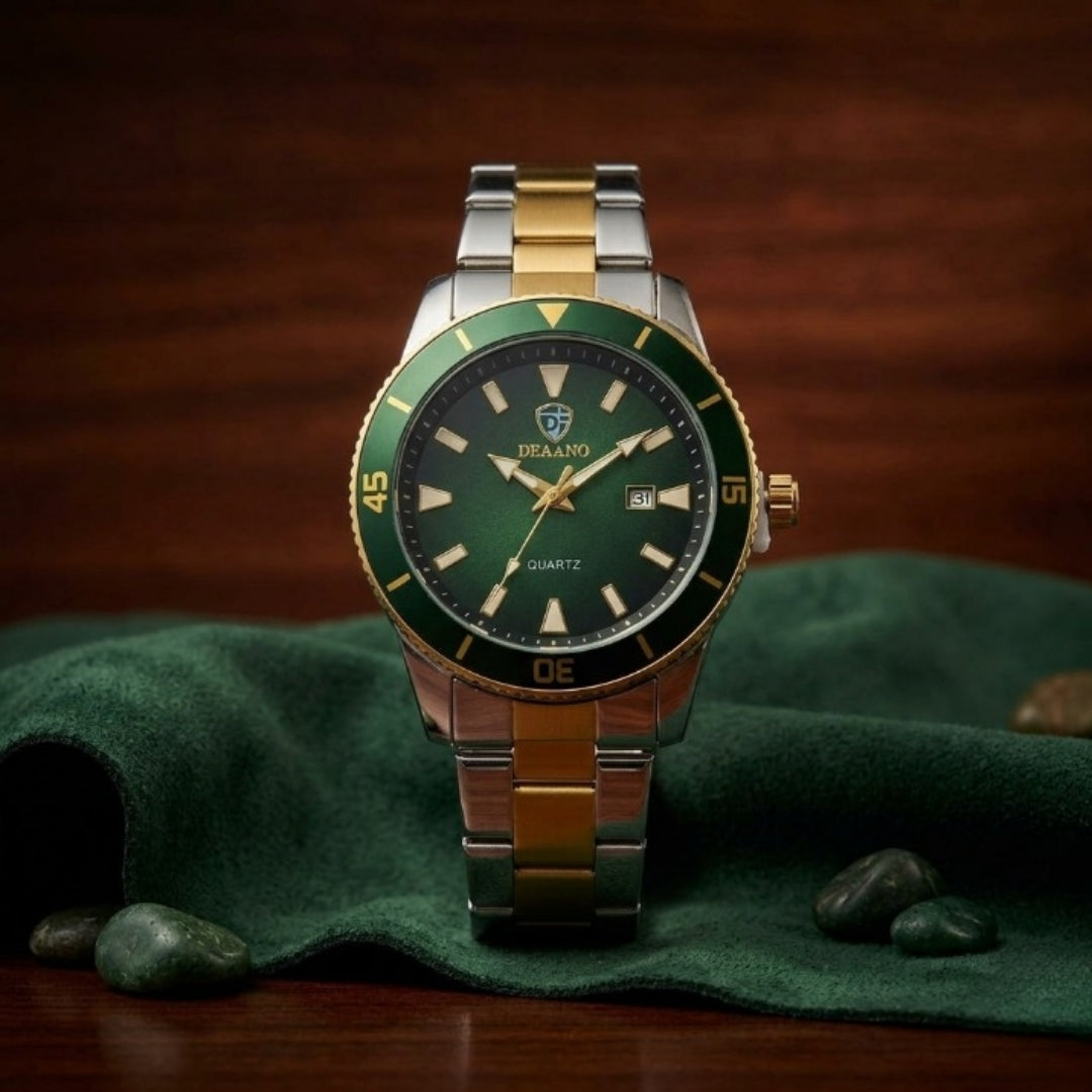 Watch, Luxury Business with Date Display for Men
