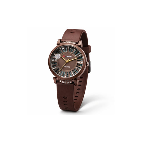 Watch Square Case Silicone Strap Quartz Everyday for Women
