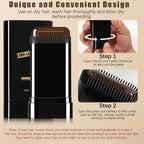 Water-resistant hair colour