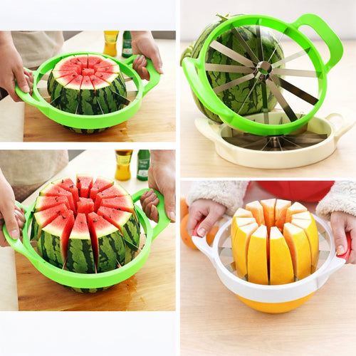 Watermelon Cutter Stainless Steel Fruit Slicer Kitchen Tool
