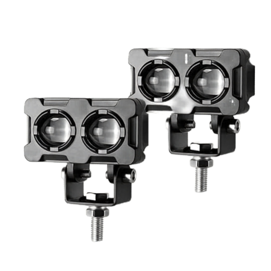 Waterproof motorcycle driving light