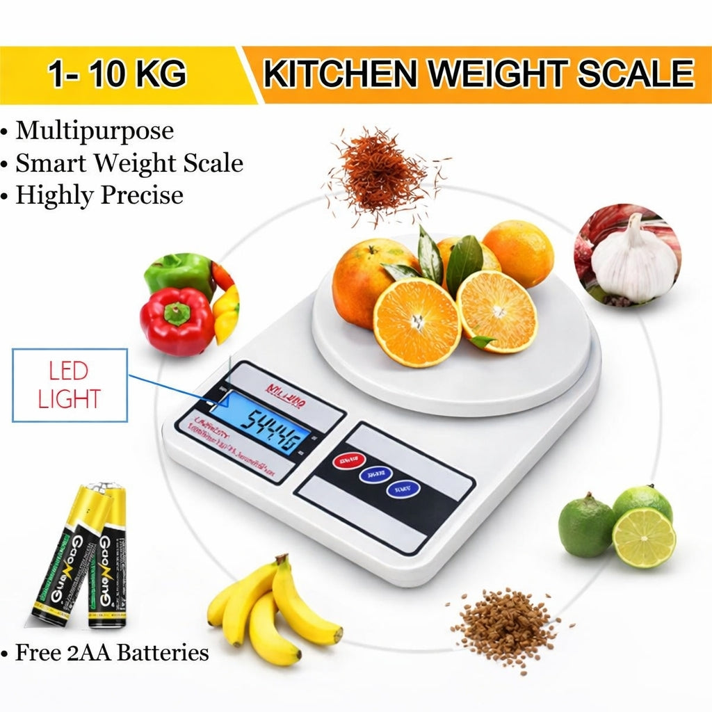 Weigt Scale, Digital Kitchen Battery Operated Food