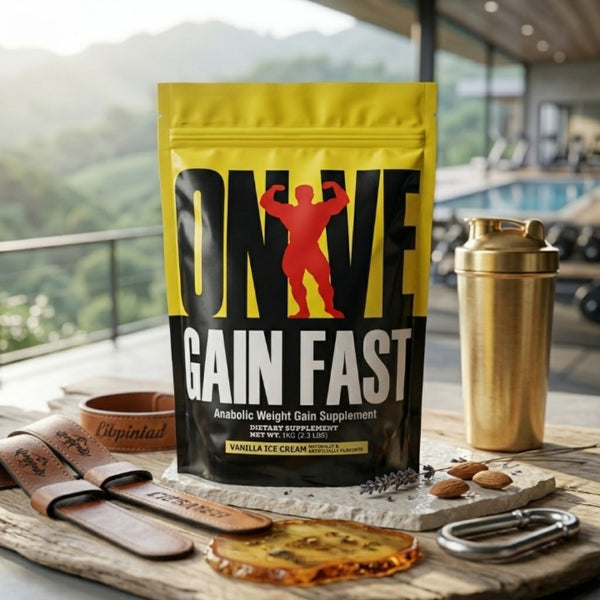 Weight Gain, Fast Supplement Vanilla Ice Cream Muscle Support - 1kg