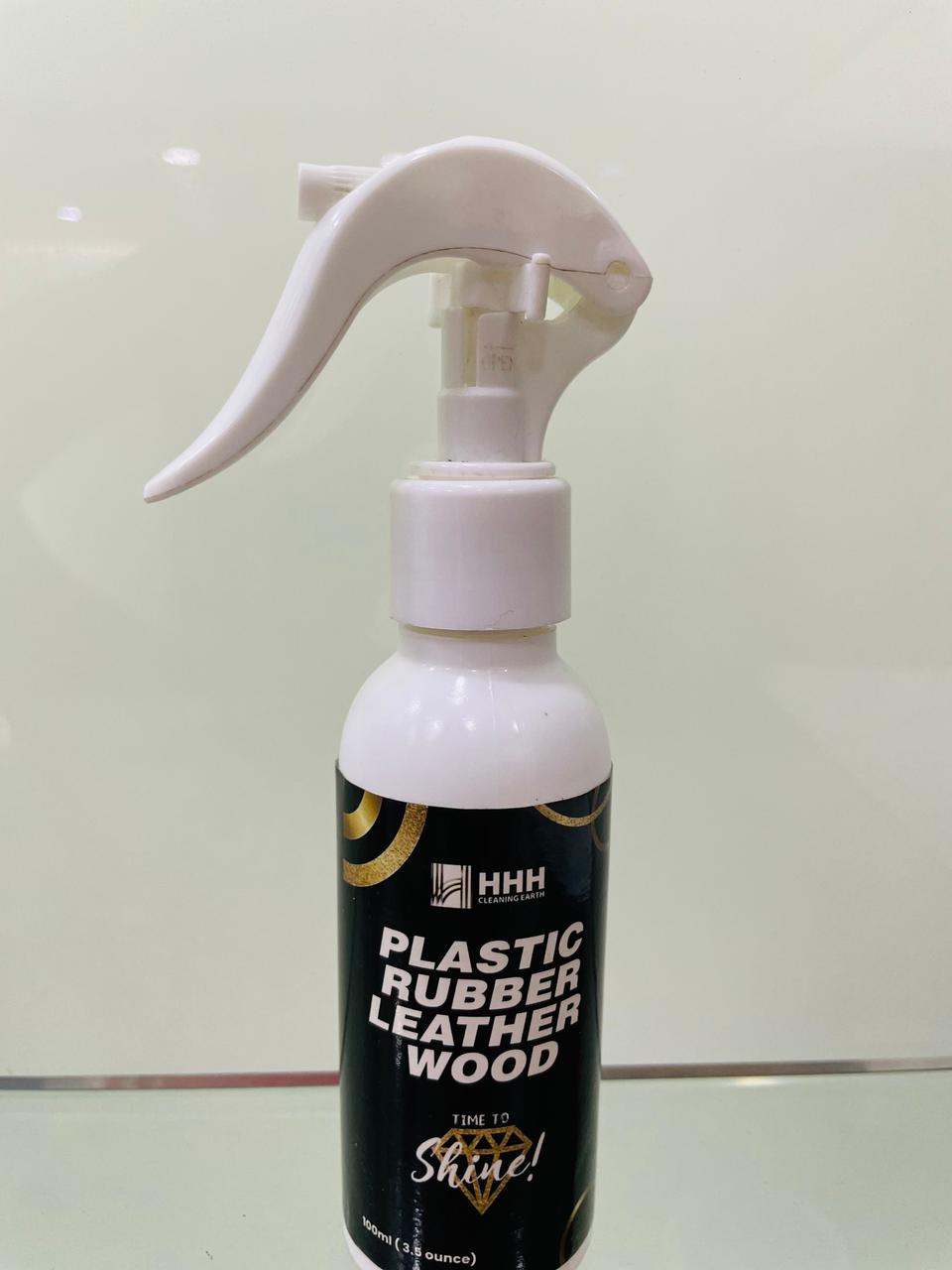 Multi Surface Shine Spray for Leather Rubber Plastic and Wood