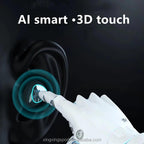 Earphones, Wireless with Touch Control Long Battery Backup and Power Bank Case
