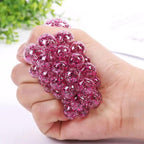 Glitter Orbeez Mesh Ball Soft Squishy Stress Relief Toy