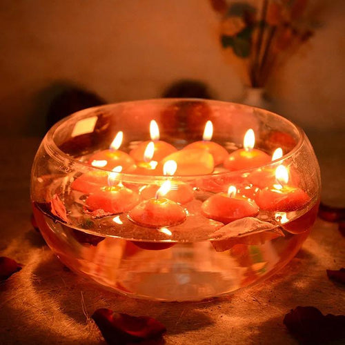 Floating candles, Decorative Floating Water Candles Pack of 12