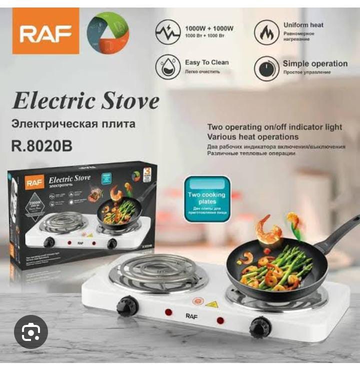 Double Head Electric Ceramic Stove, Smart Induction Cooker, 1000W
